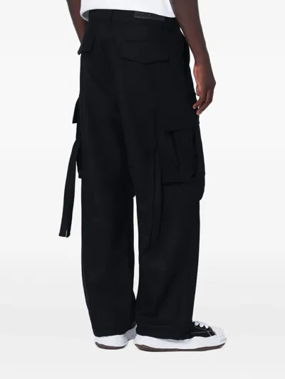 Darkpark Cargo Trousers Featuring Multiple Pockets In Black