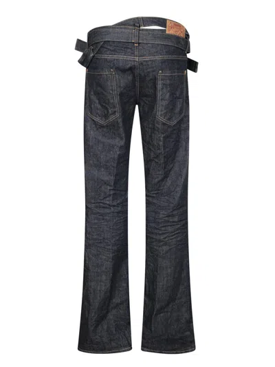 Dsquared2 Dsquared Blue Denim Dsquared X Magliano Butch Jeans In Black