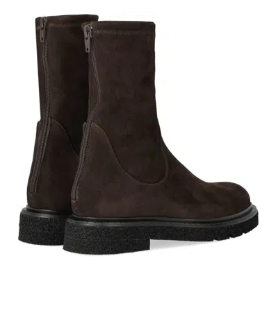 Guglielmo Rotta Krisalyn Dark Brown Ankle Boot In Brown