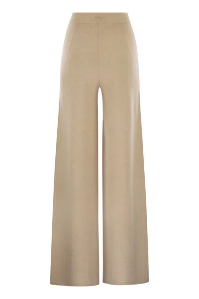 Max Mara Joggers In Neutral