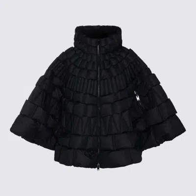 Raxxy 3d Diamond Down Coat In Black