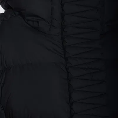 Raxxy Quilted Hooded Puffer Jacket In Black