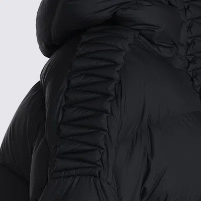 Raxxy Quilted Hooded Puffer Jacket In Black