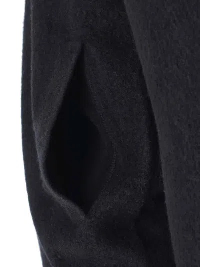 Drumohr Classic Black Sweater With Round Neckline In Black