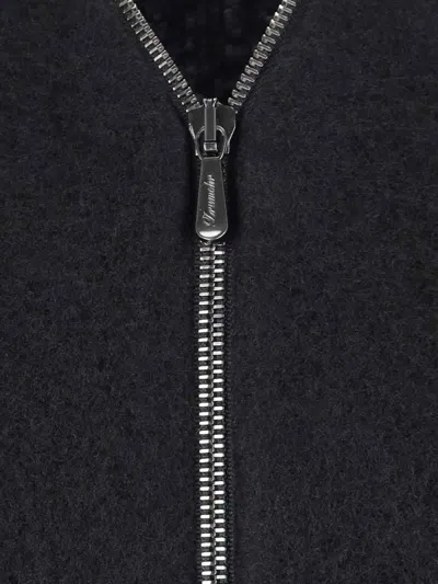 Drumohr Classic Black Sweater With Round Neckline In Black