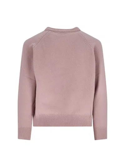 Dunst V-neck Wool Sweater In Pink