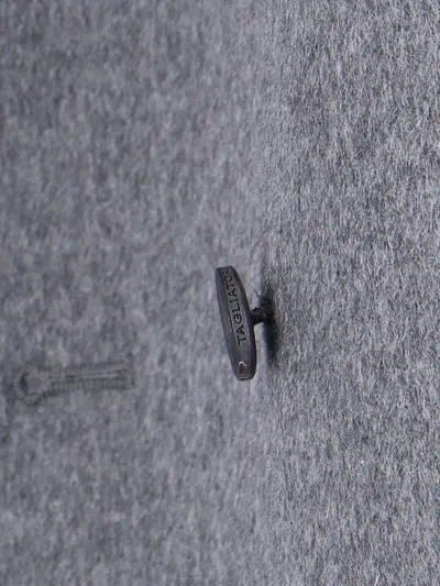 Tagliatore Jasmine Peak-lapels Double-breasted Blazer In Gray