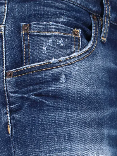 Dsquared2 Dsquared Men Skater Jean In Blue