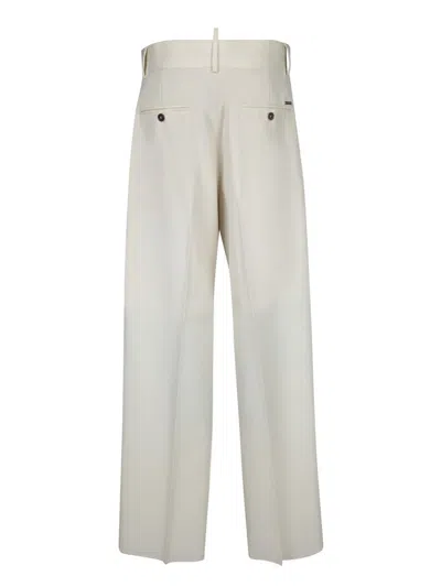 Dsquared2 Trousers In White