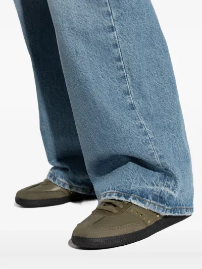 Adidas Originals Samba Sneakers In Green