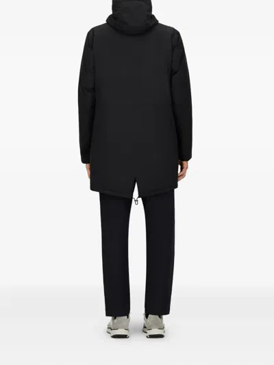 Herno Hooded Parka Down Jacket Clothing In Black