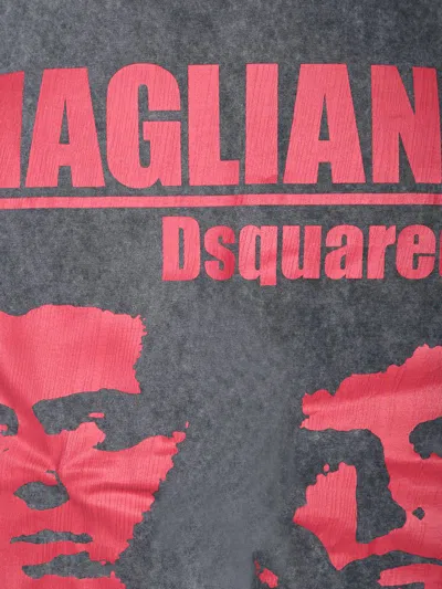 Dsquared2 X Magliano T-shirt In Gray