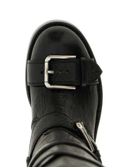 Dolce & Gabbana Saint Laurent Havana Havana Transparent Acetate Glasses In Black