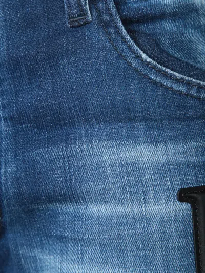 Dsquared2 Skater Jean Jeans Featuring Distressed Detailing In Blue