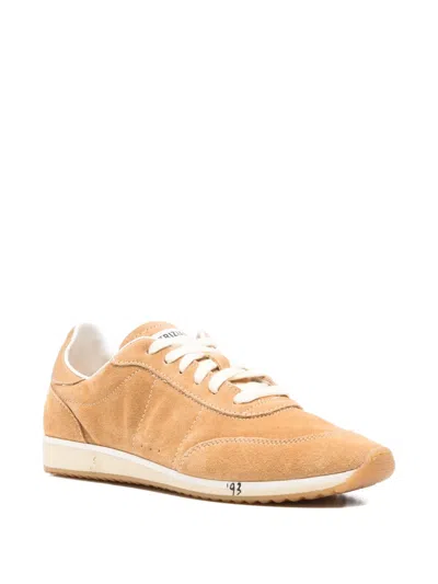 Patrizia Pepe Suede Running '93 Sneakers In Neutral