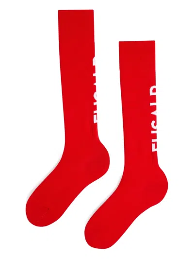 Fusalp Sock Pop Ski Socks In Red