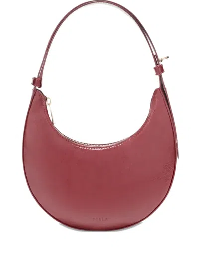 Furla Crescent Top-handle Shoulder Bag In Brown