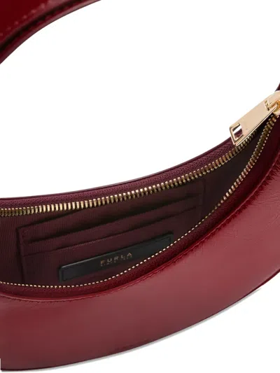Furla Crescent Top-handle Shoulder Bag In Brown