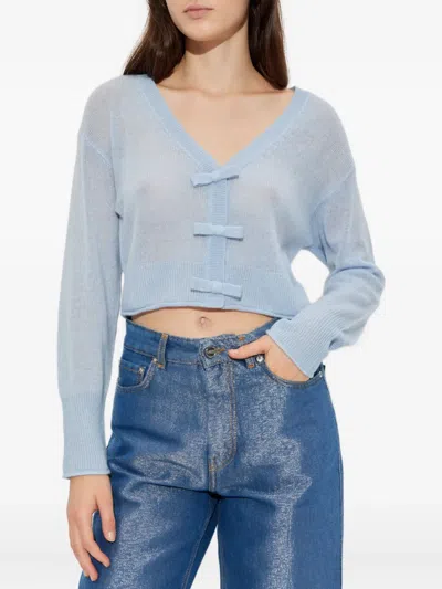 LUISELLA 蝴蝶结开衫