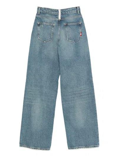 Amish Distressed Jeans In Blue