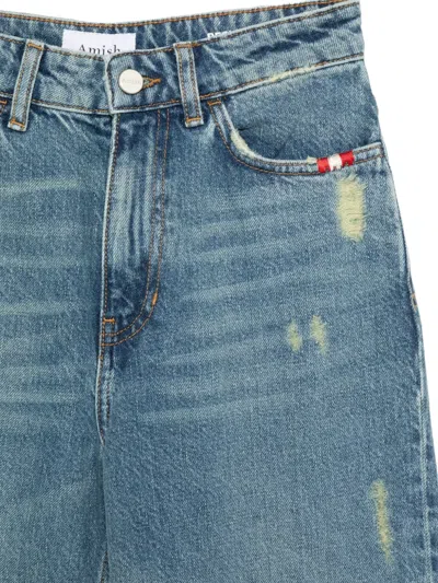 Amish Distressed Jeans In Blue