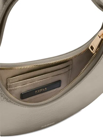 Furla Mini Shoulder Bag Adjustable Strap In Burgundy