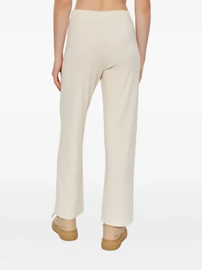 Rethinkit Studios Ribbed Trousers In Neutral