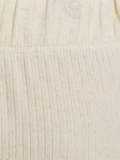 Rethinkit Studios Ribbed Trousers In Neutral