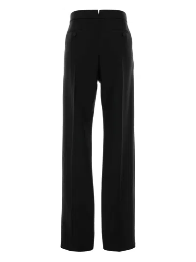 Tom Ford Tailored Pants Double Pleats In Black