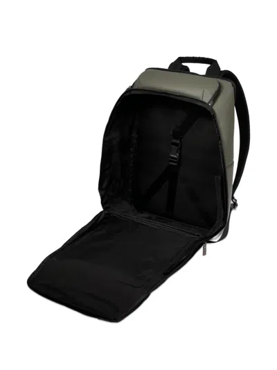 Lancel Logo-detail Backpack In Green