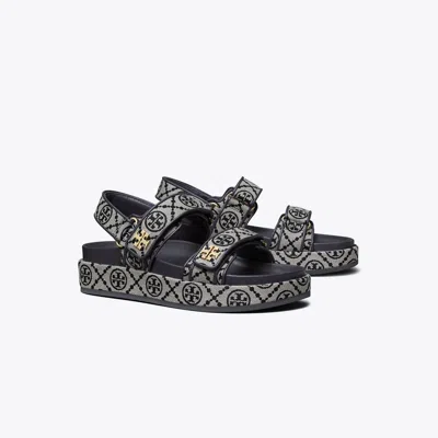 Tory Burch Sandals Kira Monogram In Multi