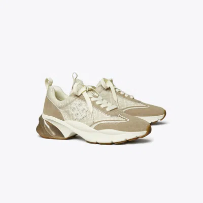 Tory Burch T Monogram Good Luck Trainer In Multi