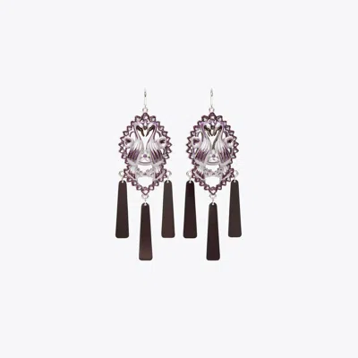 Tory Burch Bird Earrings In Metallic