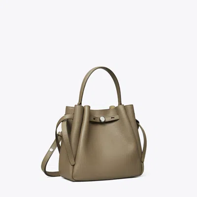 Tory Burch Romy Bucket Bag In Wild Mushroom