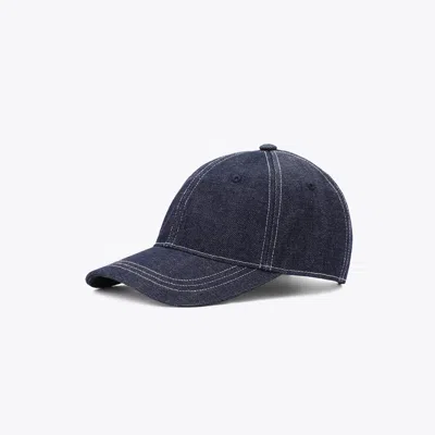 Tory Sport Tory Burch Logo Cap In Blue