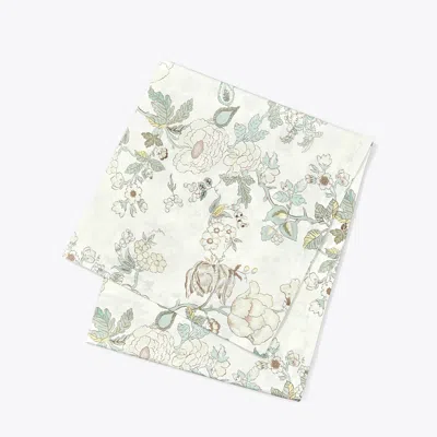Tory Burch Happy Times Bouquet Square Tablecloth, 70" X 70" In Neutral