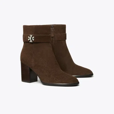 Tory Burch Turnlock Heeled Ankle Boot In Multi