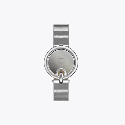 Tory Burch Pierced Watch In Metallic