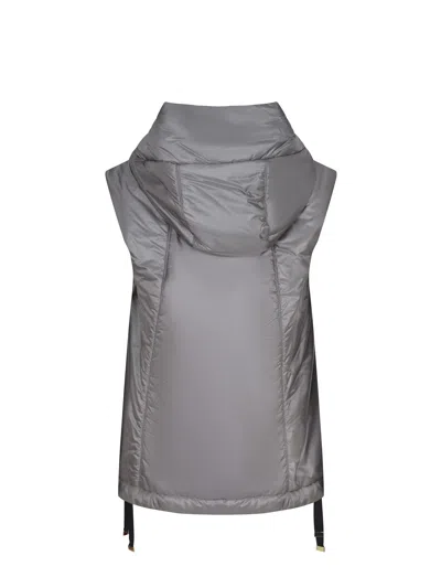 Max Mara The Cube Grey Silk Jacket In Gray
