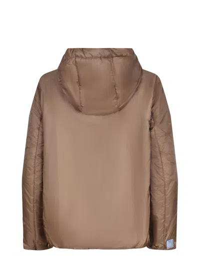 Max Mara The Cube Greenh Padded Jacket In Neutral