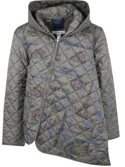 Comme Des Garçons Mens Woven Jacket Clothing In Green