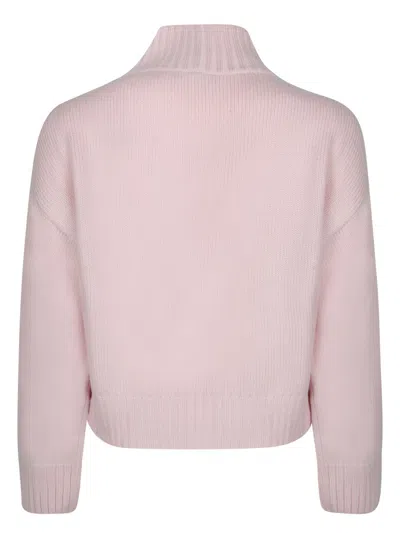 Fabiana Filippi Funnel-neck Sweater In Pink