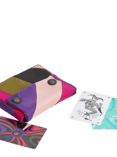 Pucci Marmo Playing Card Set With Print Case In Multi