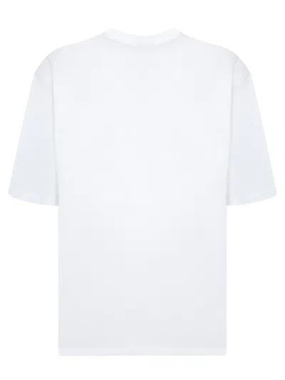 Dsquared2 Men Loose Fit Cotton T-shirt In White