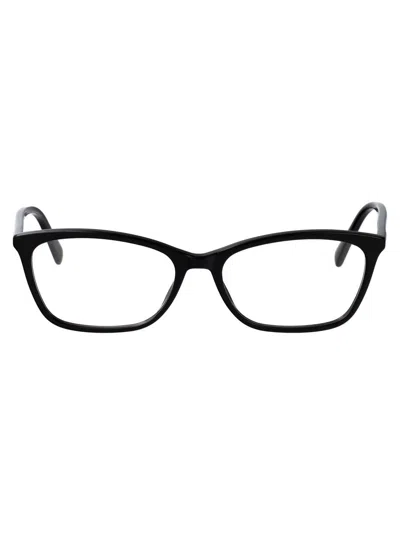 Gucci Black-black-transparent Recycled Acetate Glasses In Black