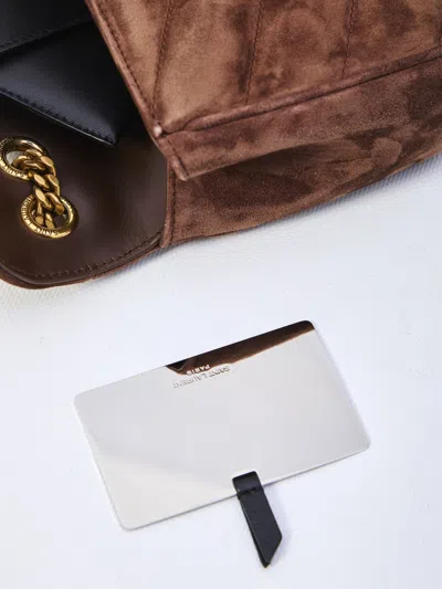 Saint Laurent Loulou Small Bag In Brown