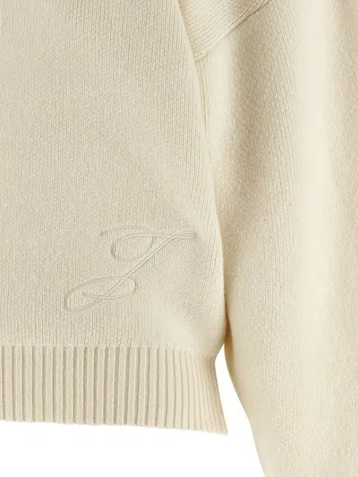 Jacquemus Jersey "ball" In Neutral