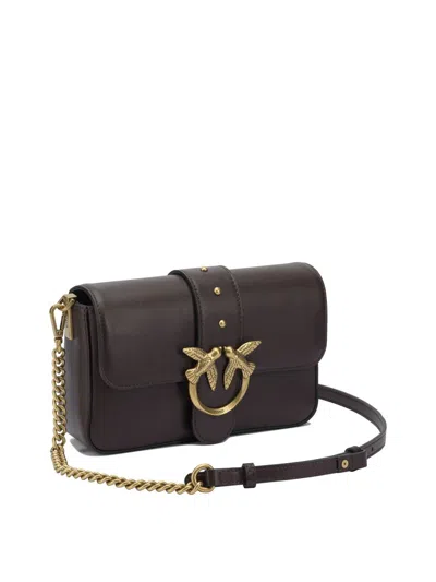 Pinko Shoulder Bags Black In Pink