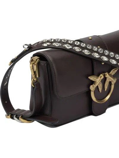 Pinko Shoulder Bags Black In Pink