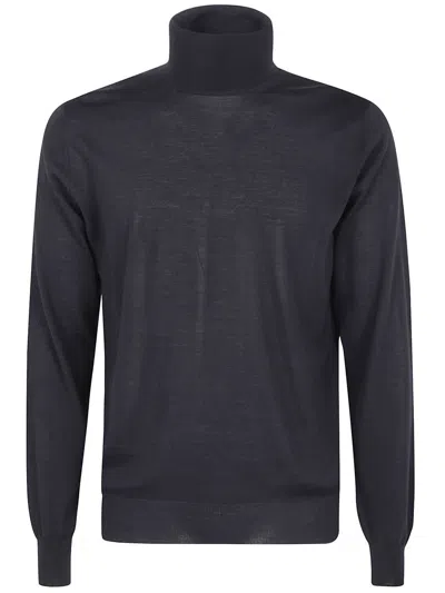 Filippo De Laurentiis Turtleneck Long-sleeve Sweater In Black